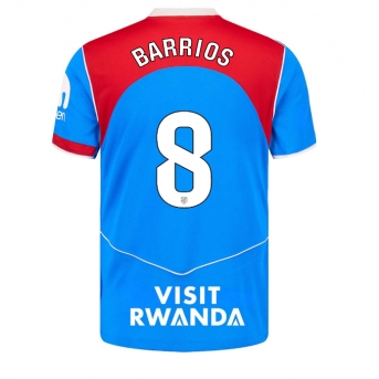 Billige Fotballdrakt Atletico Madrid Pablo Barrios #8 Replika Tredjedrakt 2025-26 Kortermet